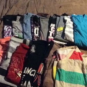 T shirts in ok condition